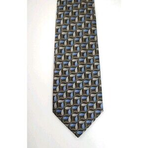 D C by Daniel Craig Mens Formal Necktie 63"Lx3.75"W Multicolor Neck Tie